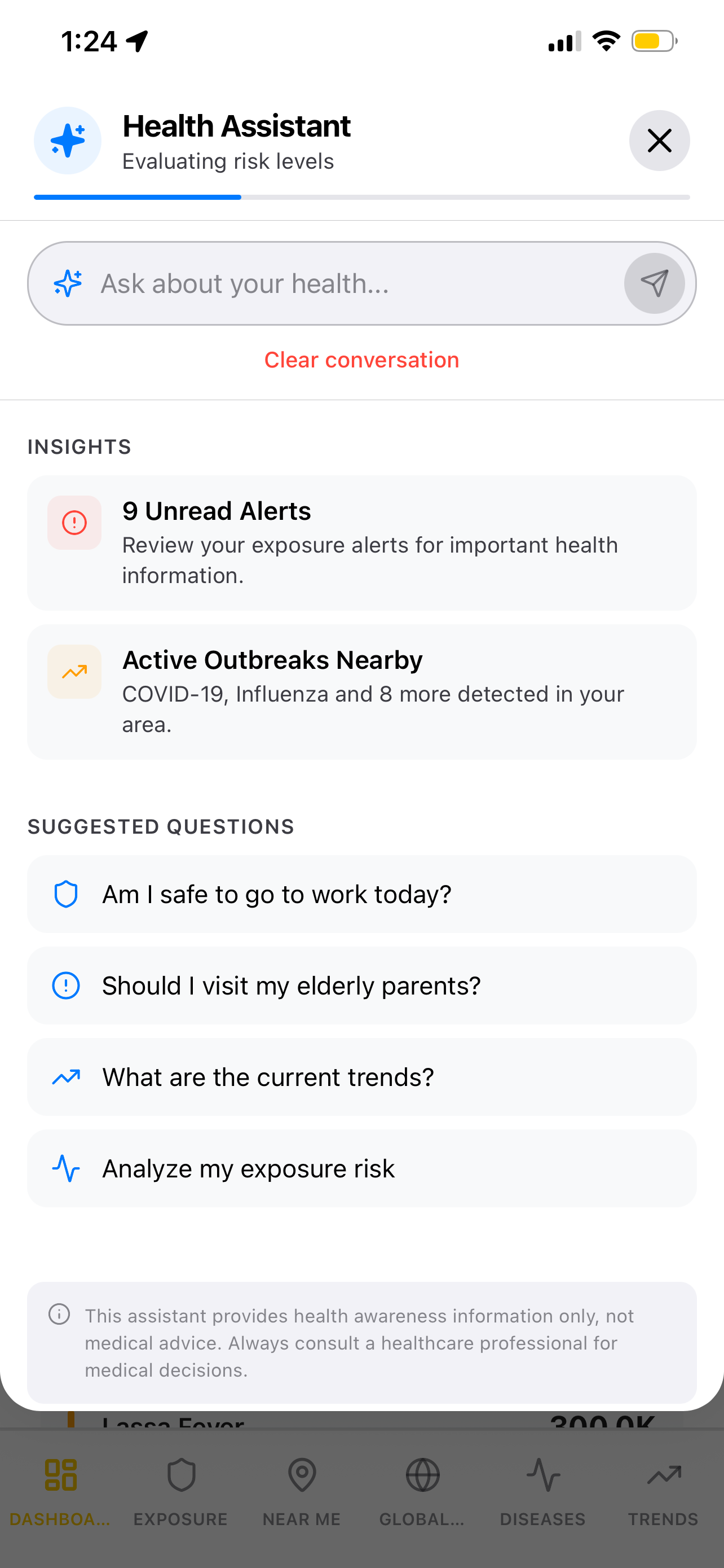 Global Health IQ (Mobile) - Health Assistant