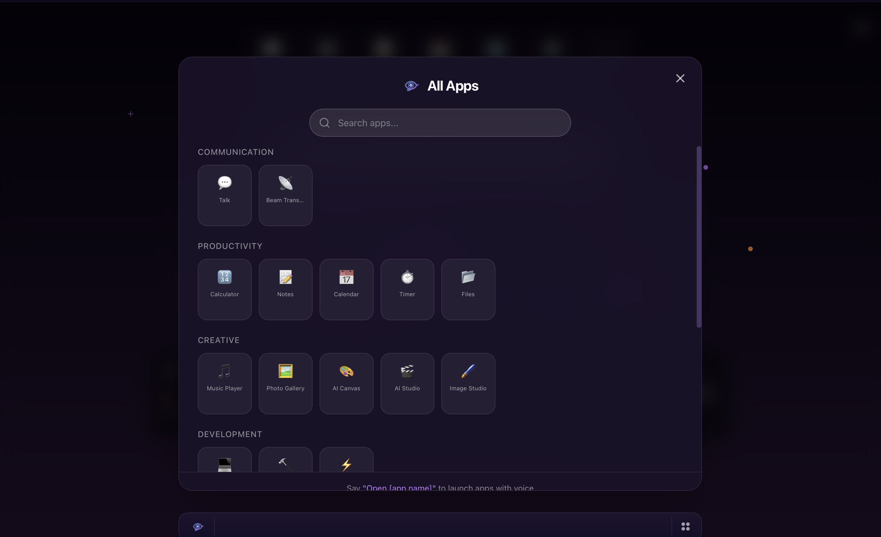 OpenAya modular productivity apps in shared workspace