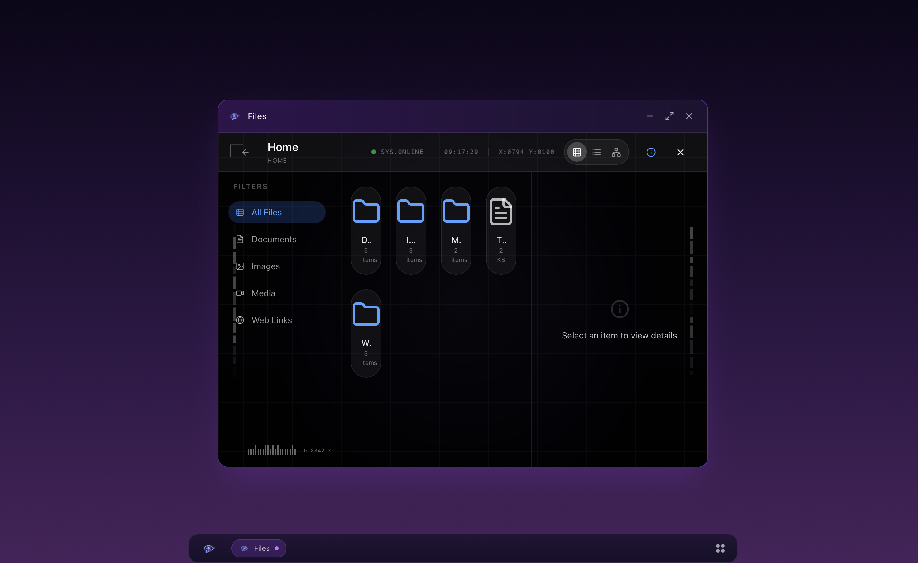 OpenAya files and cloud storage interface